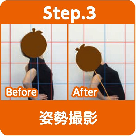 Step3 姿勢撮影